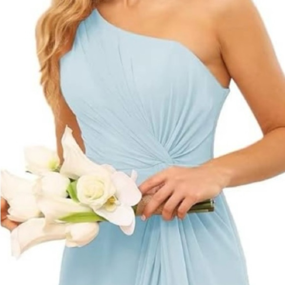 Light blue formal dress